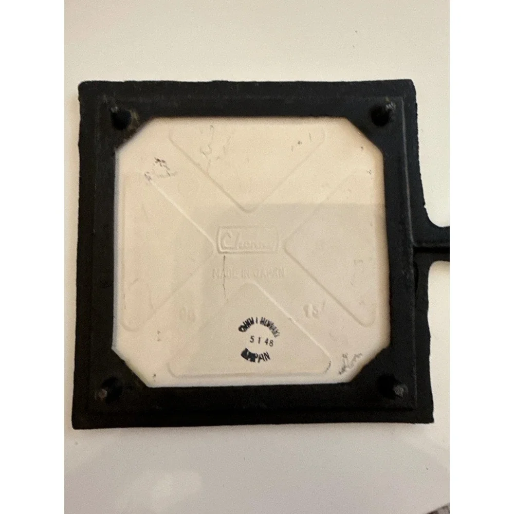 Cherry Cast Iron Tile Trivet 70s Kitchen Food Wine Design Retro 9